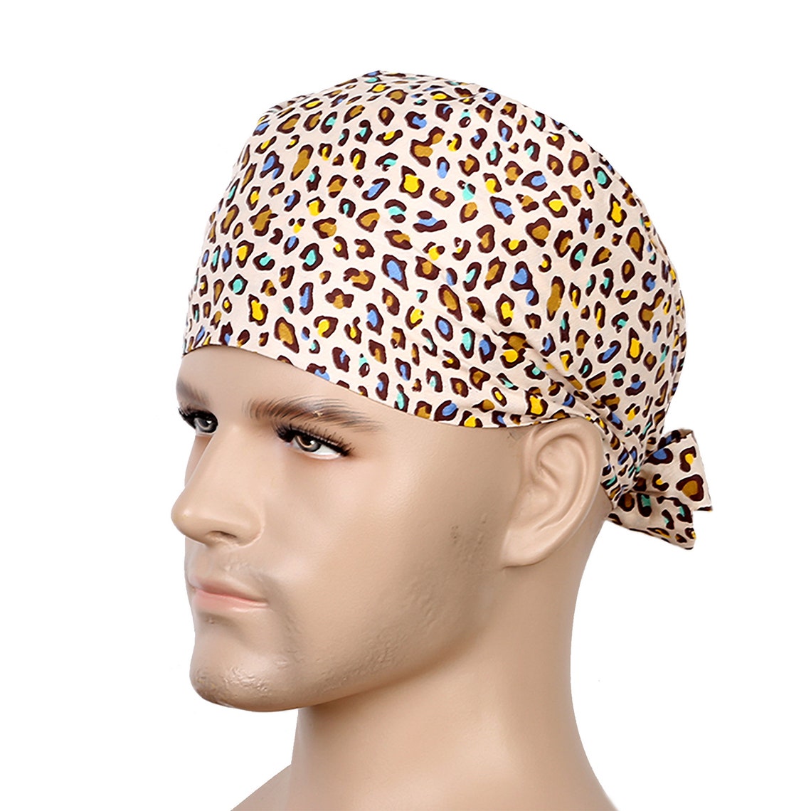 animal print surgical caps
