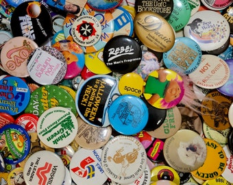 Rare Vintage Assorted Button Pins / Pinbacks Pin Collection All Random 1000s To Choose From EC Rare Vintage Assorted Button Pins / Pinbacks Pin Collection All Random 1000s To Choose From EC