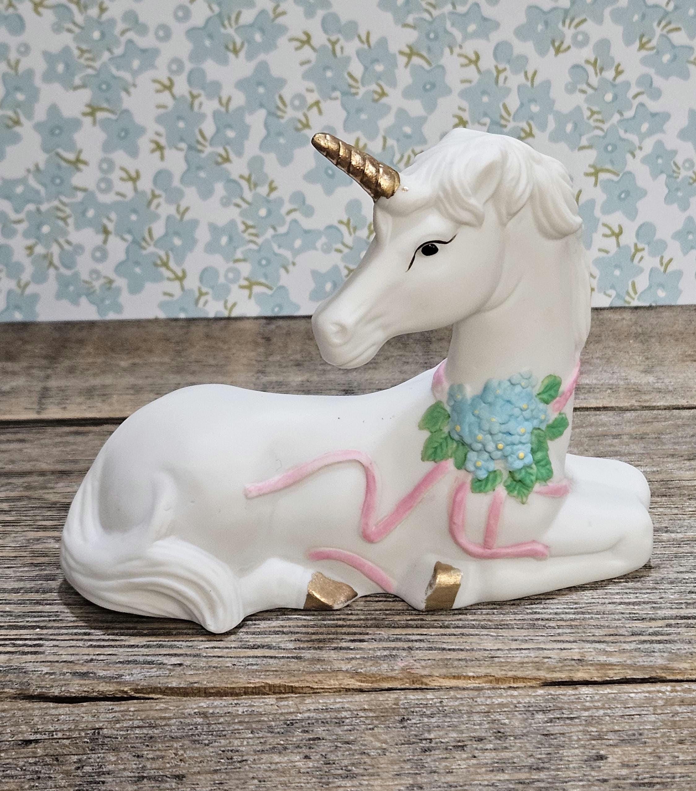 【昭和レトロ】内藤ルネ　ユニコーン 昭和レトロ☆ユニコーン陶器☆希少 Yahoo!オークション -「内藤ルネ