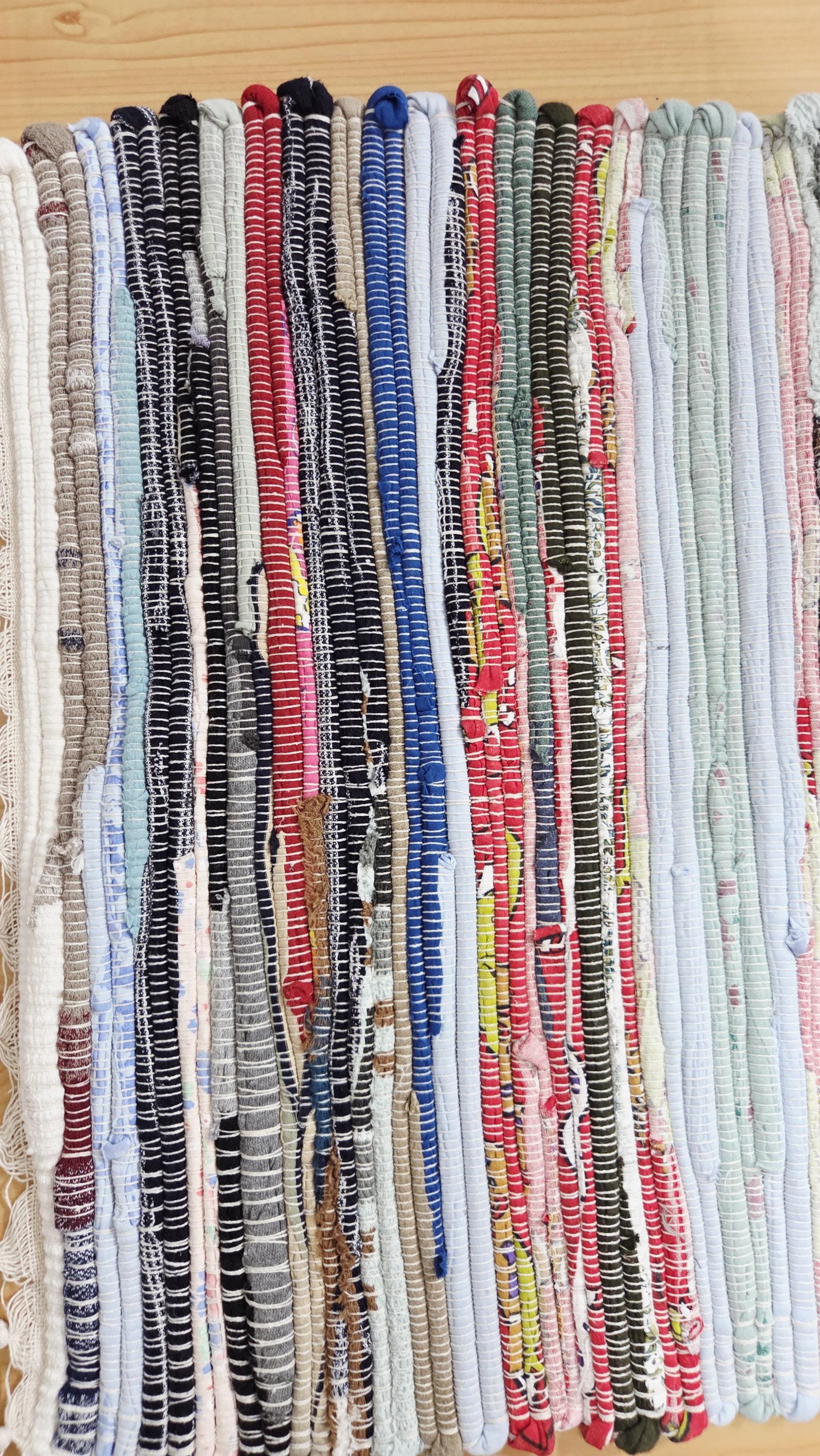 Coloe Rag Handmade & Woven Multi-color Rag Rugs - Etsy