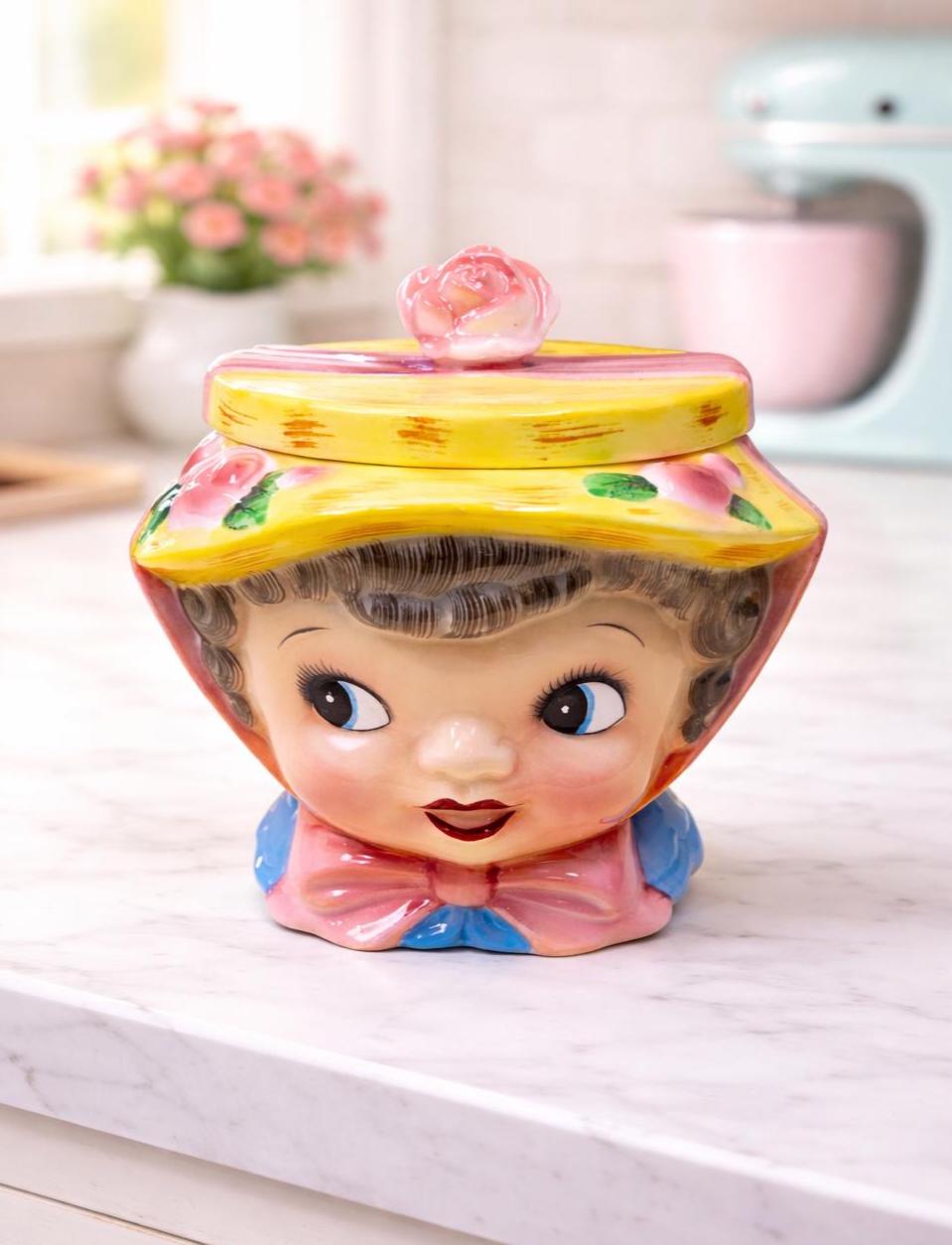 Lefton Miss Dainty Cookie Jar - Etsy