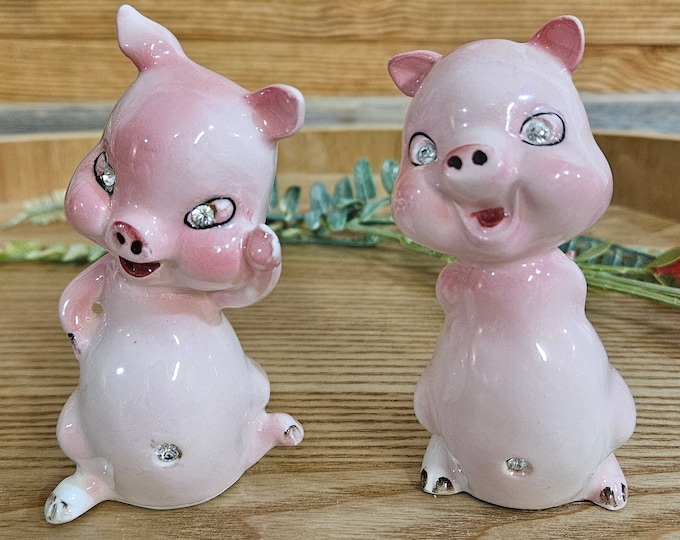 1950s アンティーク　ヌード　ガール　ピンナップ　ソルト&ペッパー　陶器製 Naked Lady Salt & Pepper Shakers – SK OLDIES