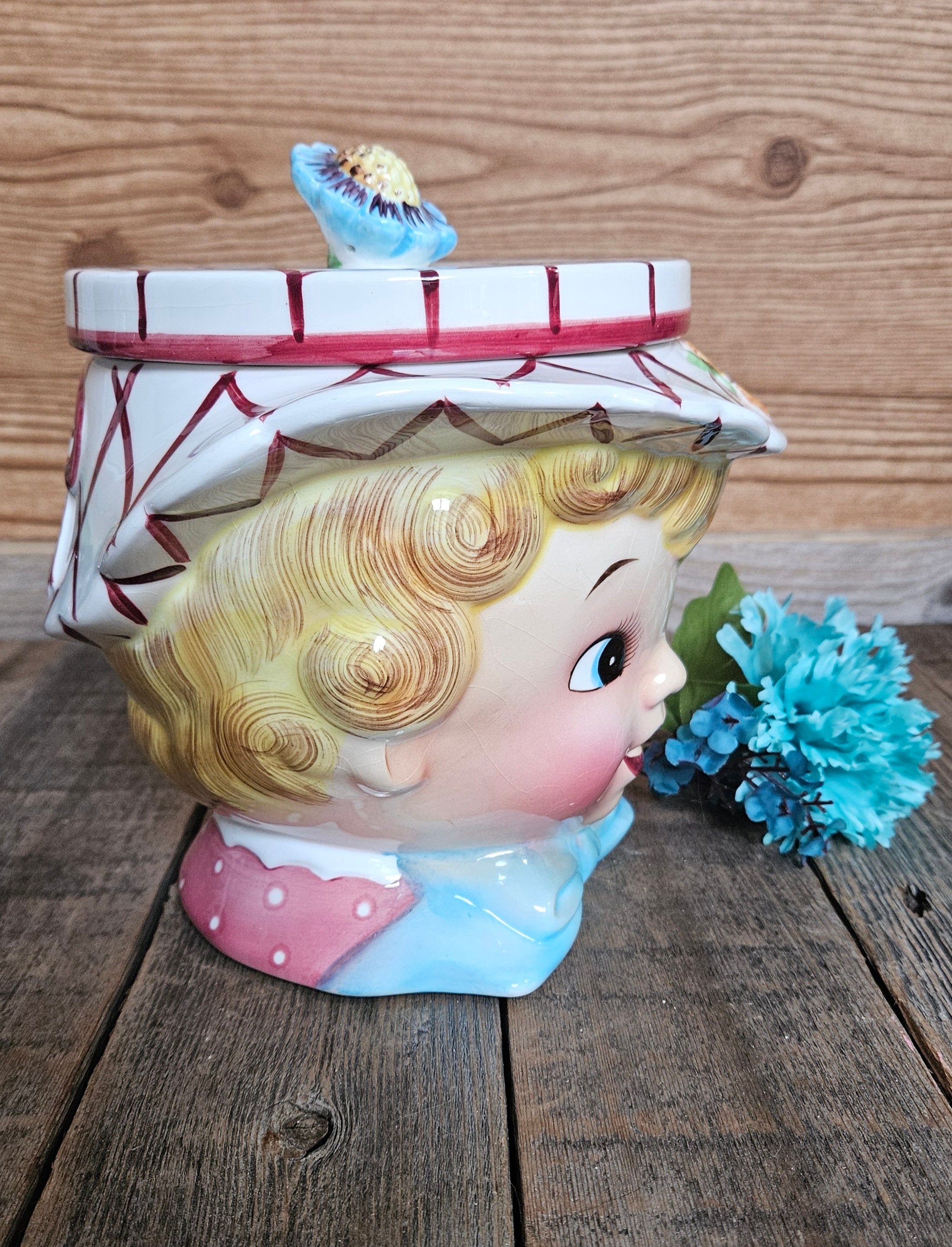 1950s Vintage Lefton クッキージャー ヴィンテージ レフトン 1950s Vintage Lefton クッキージャー ヴィンテージ レフトン