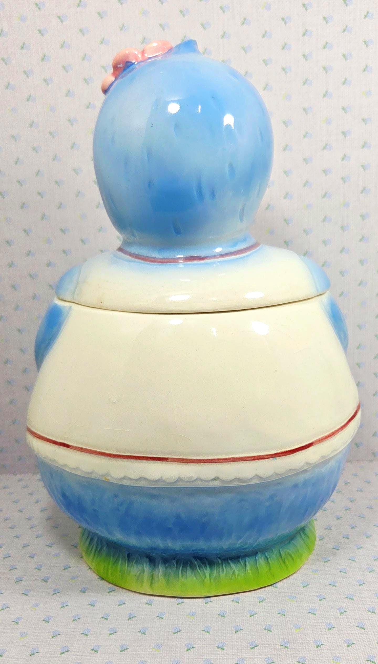 Vintage Bluebird Cookie Jar Kitchen Decor - Etsy