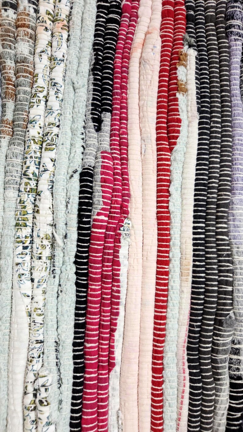 Coloe Rag Handmade & Woven Multi-color Rag Rugs - Etsy