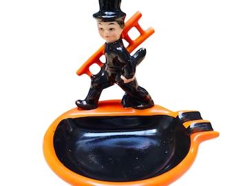 Vintage MCM Ashtray Unique Man Cave Bachelor Gift