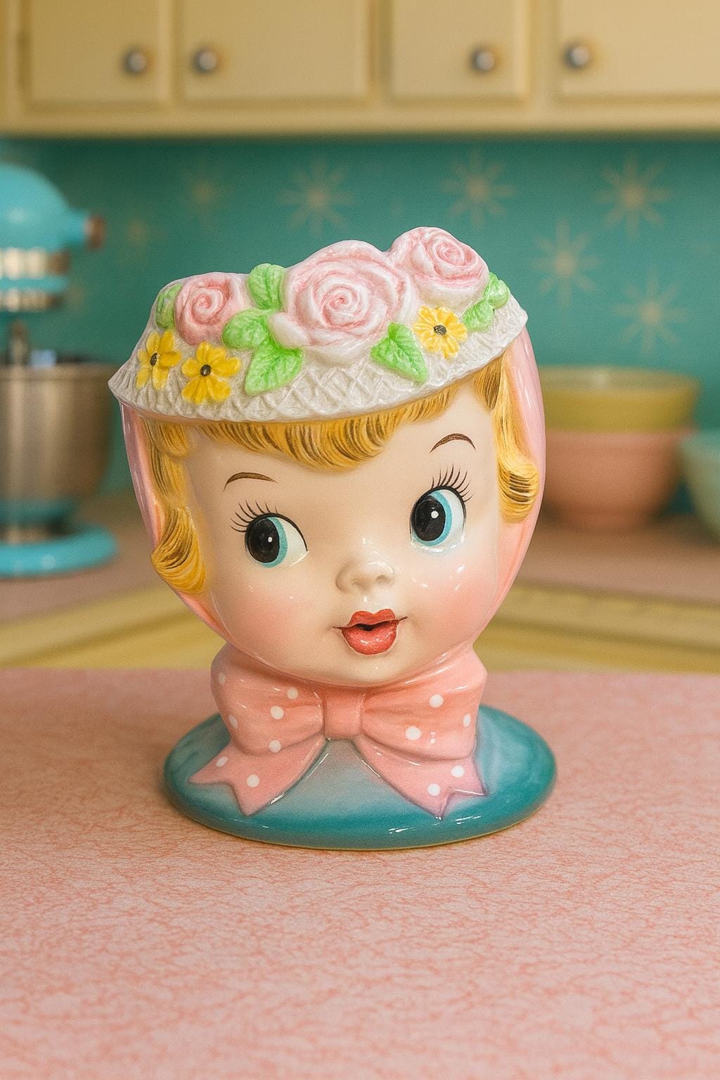 Lefton Miss Dainty Cookie Jar - Etsy