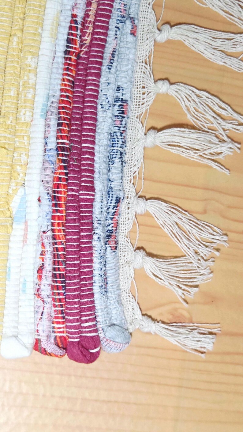 Coloe Rag Handmade & Woven Multi-color Rag Rugs - Etsy