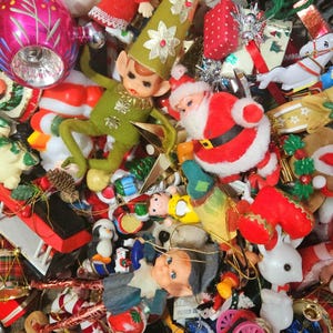 Vintage Christmas Tree Ornaments