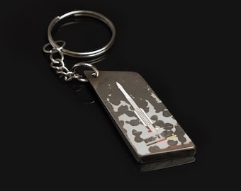 Military Keychain from Air Defense IRIS-T | Collectible Defense Artifact | Ukraine Support Victory Trophy