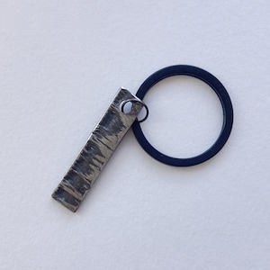 Made of Russian tank minimalist keychain tag. Perfect unique motivation gift. Support Ukraine and never give up!