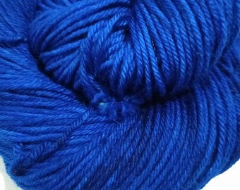 Hand dyed yarn ~ ROYALTY 100g Superwash Merino worsted wool 4 ply yarn