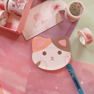 Cute Cat Sticky Notes | 80x70mm