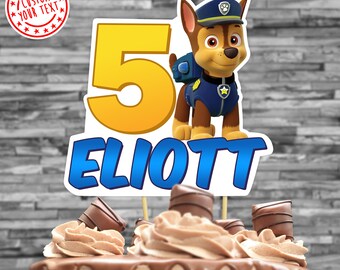 Paw Patrol Birthday Etsy