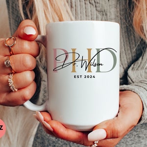 Ph.D. Graduation Gift, Doctorate Graduation Gift, Doctoral Gift Idea, PHD Graduate Gift, Dissertation Gift, Custom Doctor Gift For New PhD