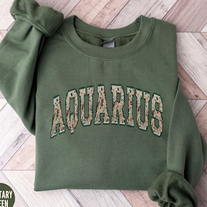 Wassermann Sweatshirt, Sternzeichen Wassermann Sweatshirt, Geschenk für Wassermann Geburtstagsgeschenke, Januar Geburtstag Pullover, Astrologie Geschenk für sie