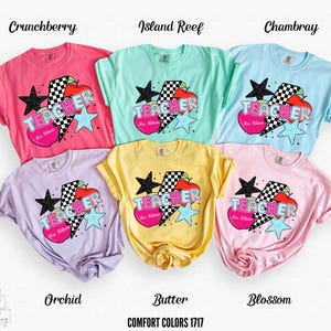 Comfort Colors® Custom Teacher Shirt, Checkered Teacher Team Shirts,Personalized School Tshirt,Teacher Gift,Mrs. Teacher Name Shirt Gift