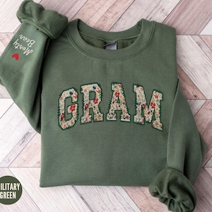 Gram Bear Shirt Floral Gram Bear Shirt Floral