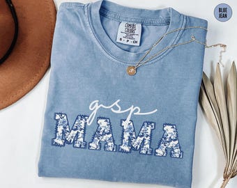 Comfort Colors® Deutsch Kurzhaar Pointer Mama Shirt, Toile De Jouy Pointer Tee, Deutsche Pointer Mama TShirt, Florales APS Mama Muttertagsgeschenk