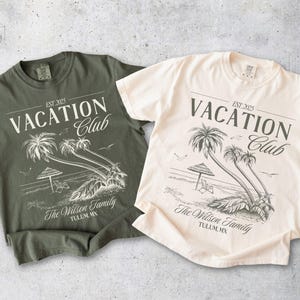 Personalized Family Vacation Shirts, Making Memories Together Family Matching Tshirt, Custom Family Beach Trip Shirt, Summer Family Tee