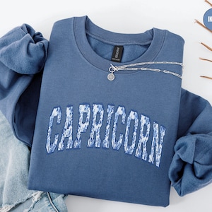 Capricorn Sweatshirt, Zodiac Sign Sweatshirt, Gift For Capricorn Birthday Gifts, Toile Capricorn Hoodie, Astrology Gift For Her