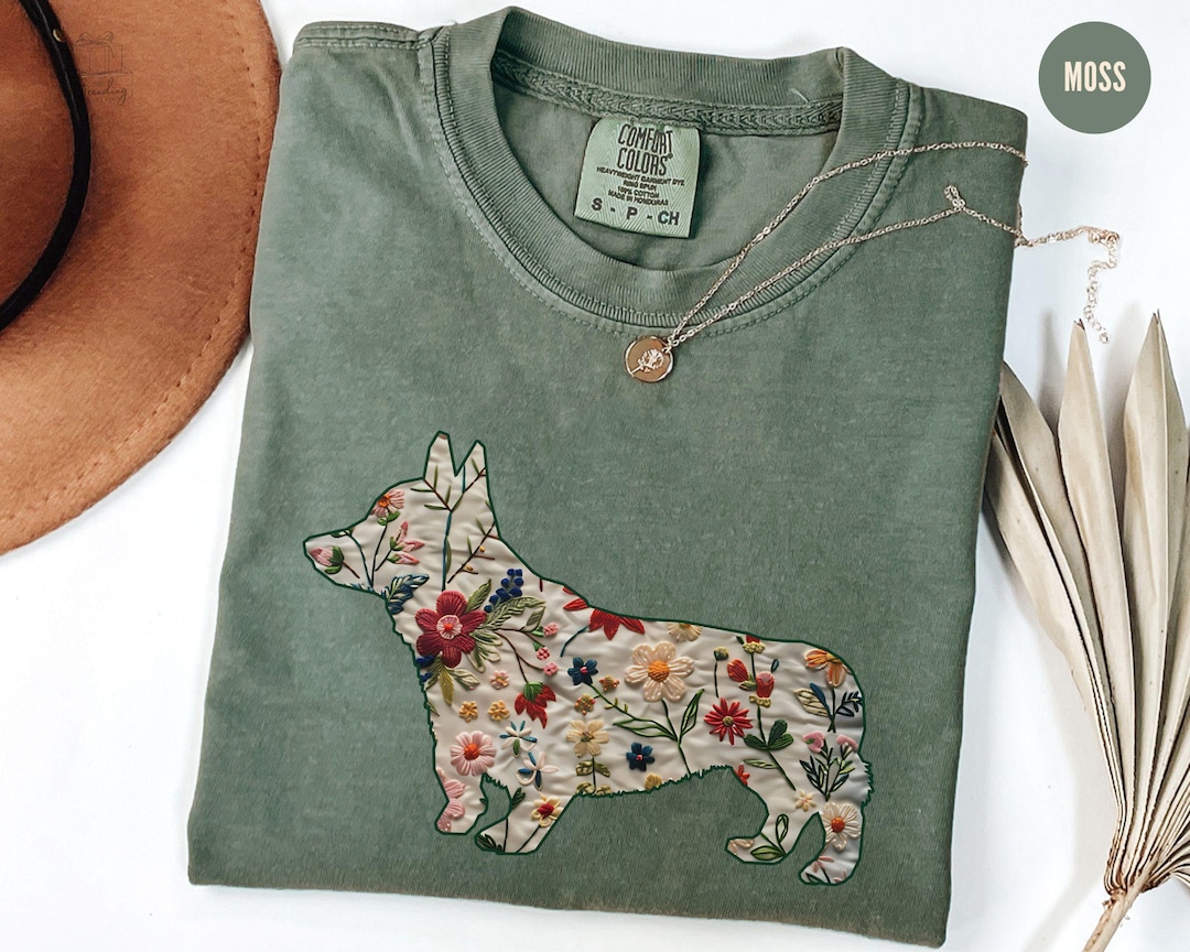 Corgi Coffee Morning Mood T-Shirt