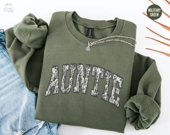 Toile De Jouy Auntie Sweatshirt, Floral Aunt Crewneck, Pregnancy Announcement, Coquette Aunt Birthday,New Aunt Gift,Sister Mothers Day Gift