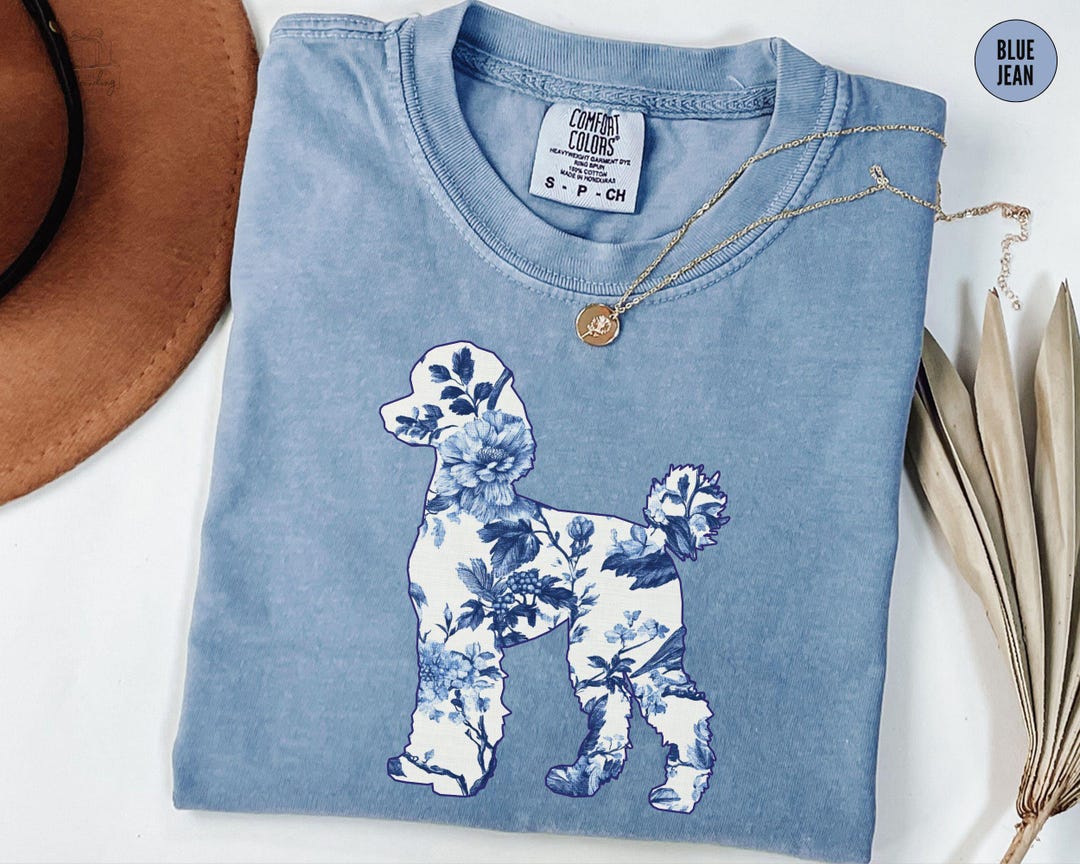 新品未使用 TAO Poodle Rooster T-Shirt 6Y Poodle Embroidered Ladies T-Shirts | AKC Shop