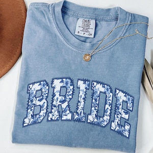 Coquette Bride Shirt,Toile De Jouy Bachelorette Party Tee Engagement Gift,Getting Ready Bridal Outfit,Bestie Sister Bridal Shower Gift