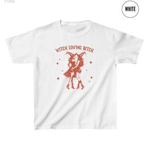 Subtle Lesbian Baby Tee,Witchy Feminist Tee,Sapphic Shirt,WLW Gift Ideas,Femme Lesbian Pride, Queer Halloween,Butch Bait, 1692 Salem Witch
