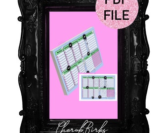 Soot Sprites PDF Weekly Planner Notepad To Do List Tracker