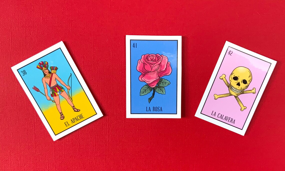 Loteria Stickers | Etsy