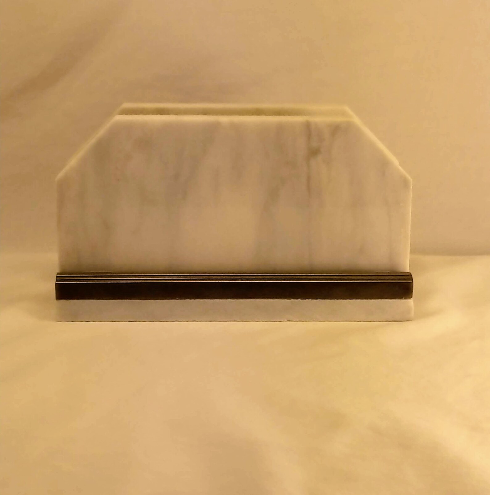 White Marble Napkin Holder Handcrafted Napkin Holder Etsy
