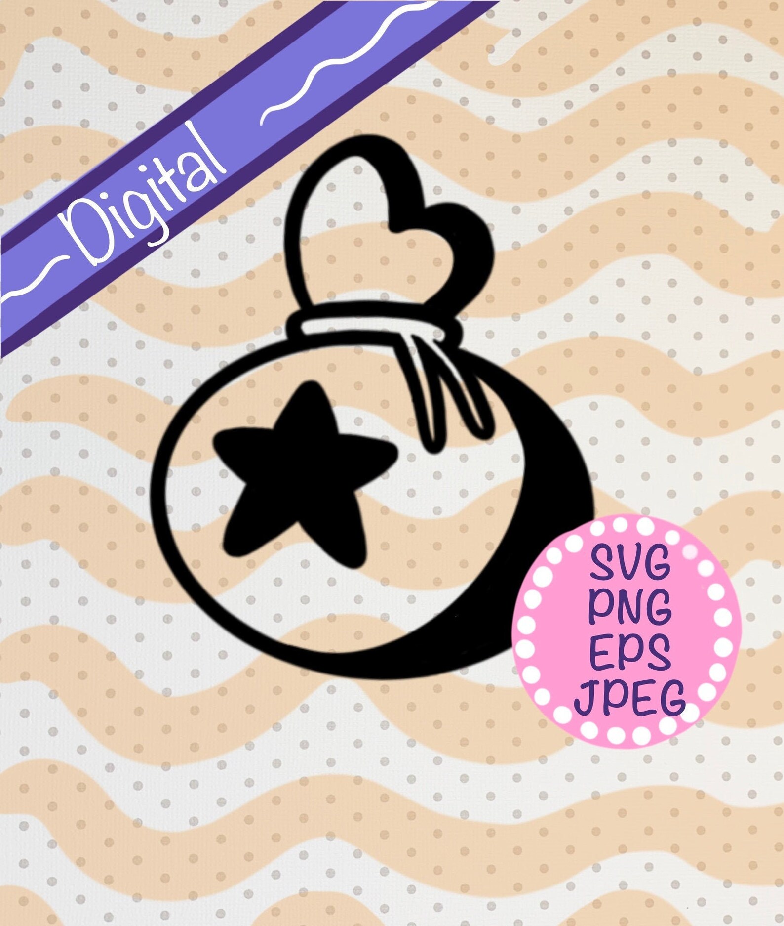 Download Bells Bag Animal Crossing digital image SVG PNG EPS | Etsy