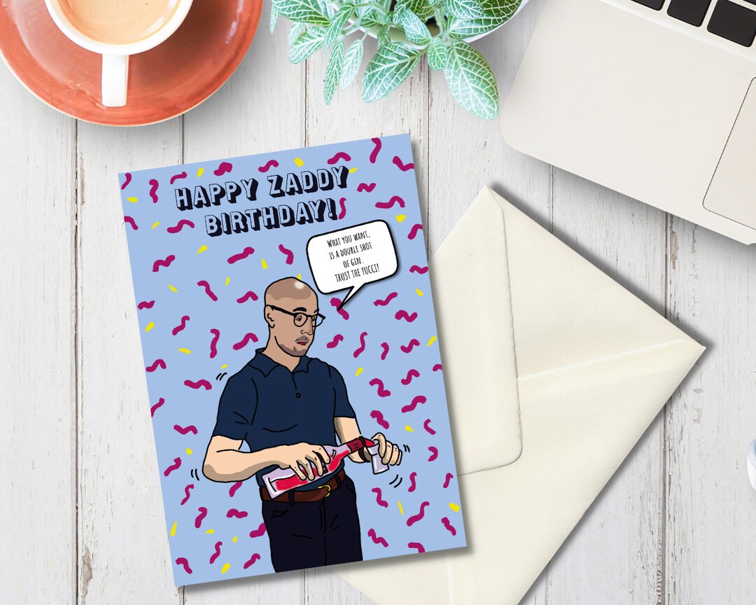 Stanley Tucci Birthday Card Gifts for Foodies Food - Etsy UK