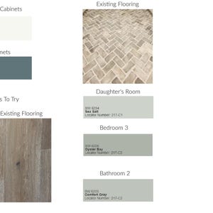 Interior Color Palette|Custom Home Paint Scheme|Interior Design|Interior Palette|Whole Home Paint Colors|Sherwin Williams|Renovation|Paint afbeelding 4