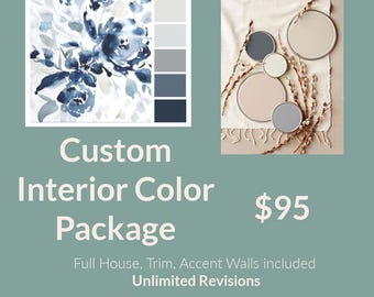 Interior Color Palette|Custom Home Paint Scheme|Interior Design|Interior Palette|Whole Home Paint Colors|Sherwin Williams|Renovation|Paint