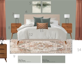 Mood Board|Mood Boards|Mood Board Template|Room Decor|Room Decor Aesthetic|Bedroom|Living Room|Dining Room|Nursery|Interior Design Services