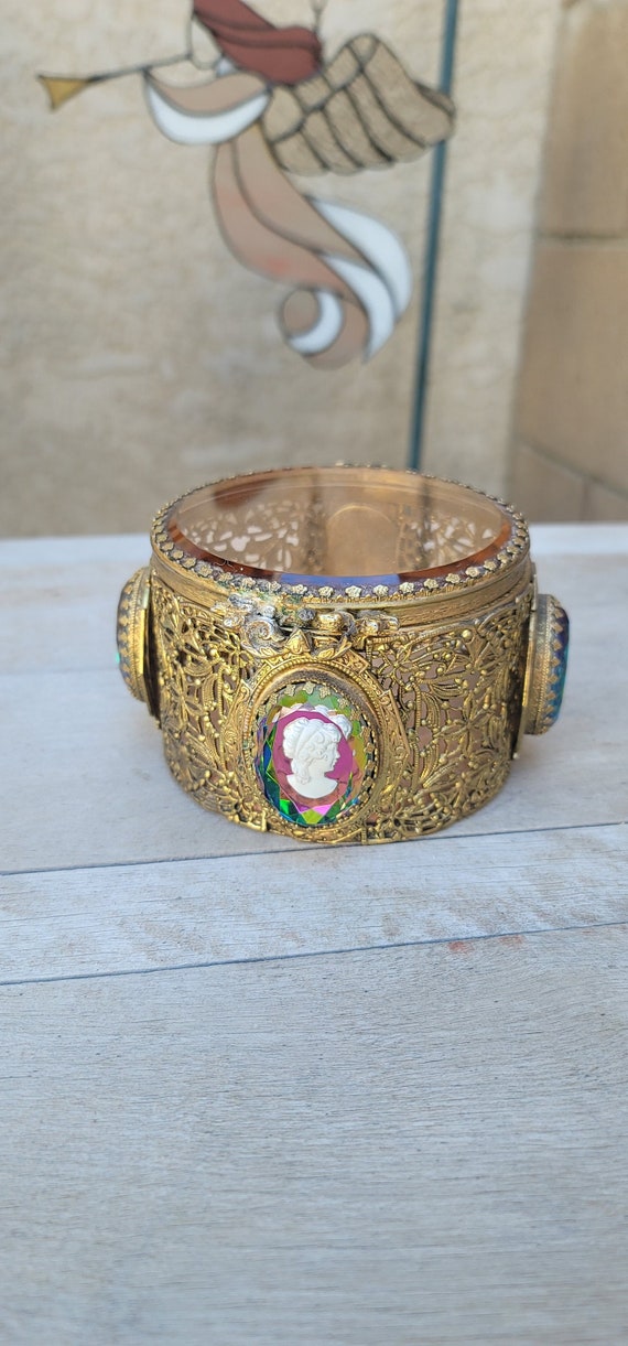 cameo trinket box Gem