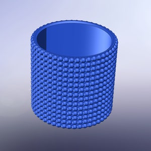 Tarro de burbujas - Paquete de archivos de impresión 3D - Diseño de burbujas y anillos