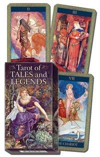 Tarot of Tales and Legends, beginner deck, deck and guidebook