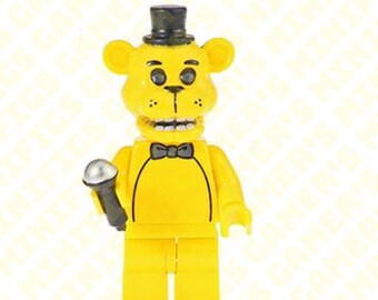 lego fnaf golden freddy