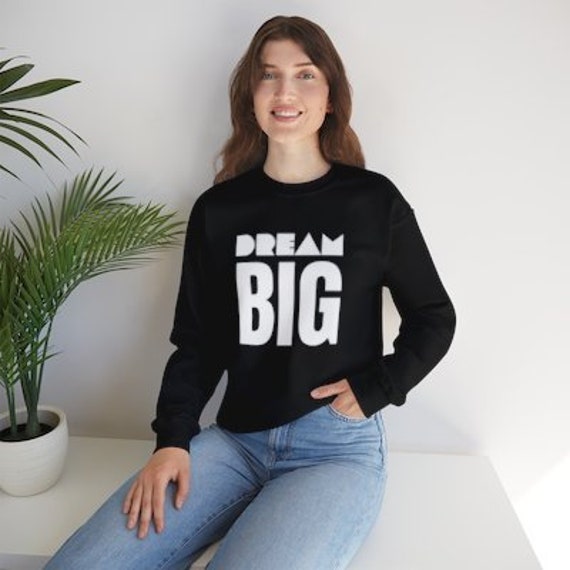 Unisex Dream Big Heavy Blend Crewneck Sweatshirt