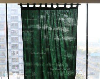 Emerald Green Luxury Velvet Curtain, Curtain Bohemian, Window Curtain Living, Room Curtain Room Divider, Curtain High Quality Extra Large