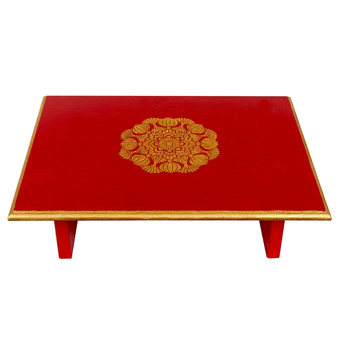 Holy Puja Table for Personal Meditation Handmade Buddhist Etsy India