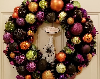 Halloween Wreath- Witch Better Have My Candy
