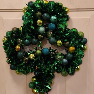 Shamrock Door Wreath