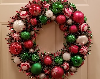 Jolly Holiday Christmas Wreath