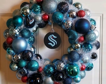 Kraken Wreath w/Icy Garland