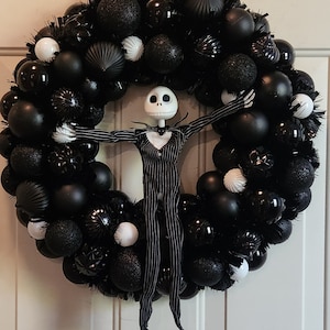 Jack Skellington Wreath